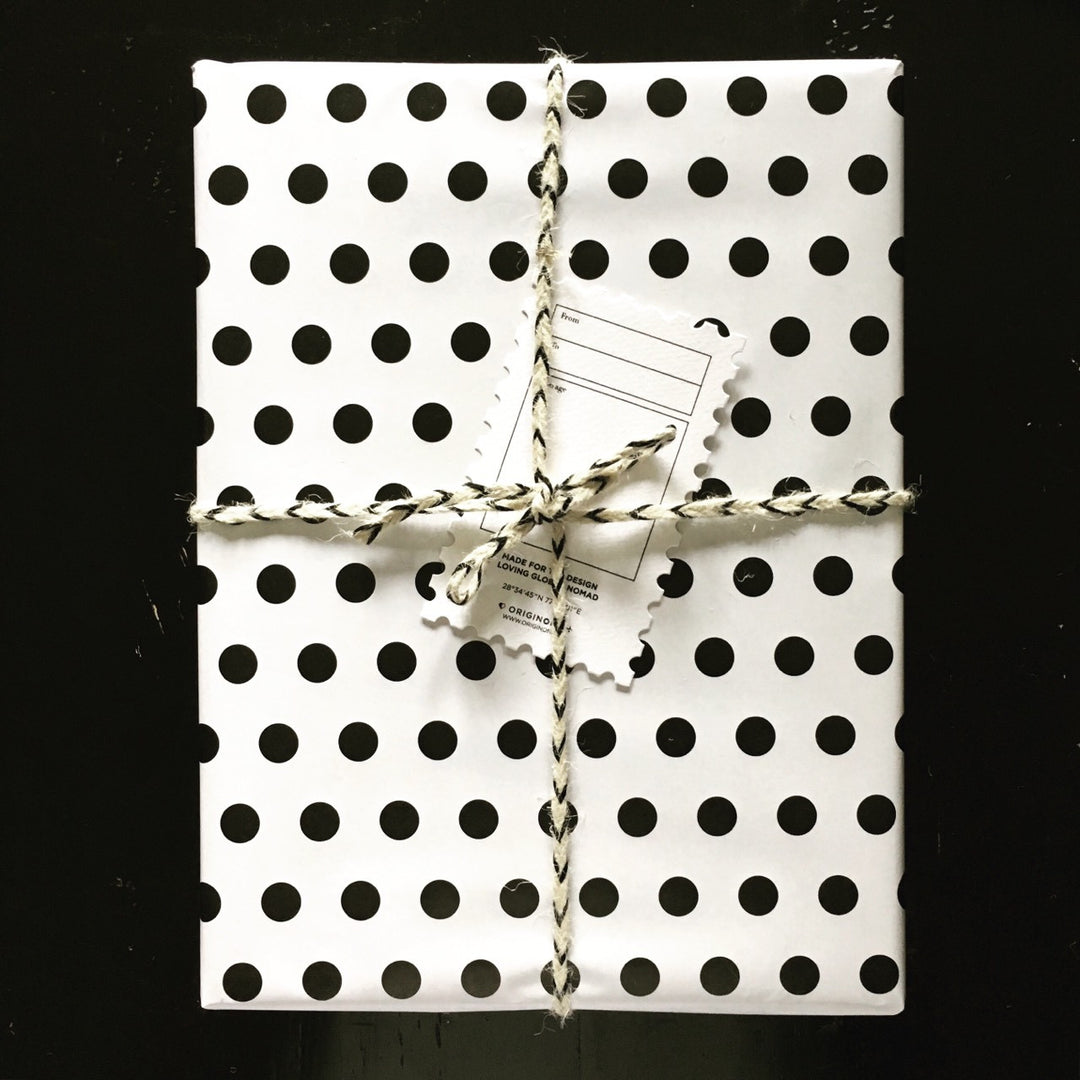 Polka-Dot Wrapping Paper Set