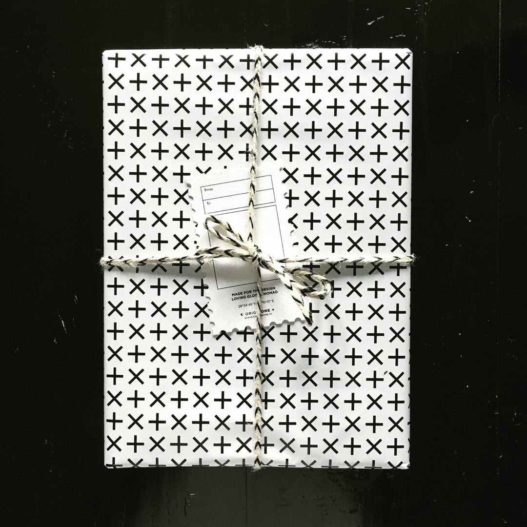 +x+x+x Wrapping Paper Set