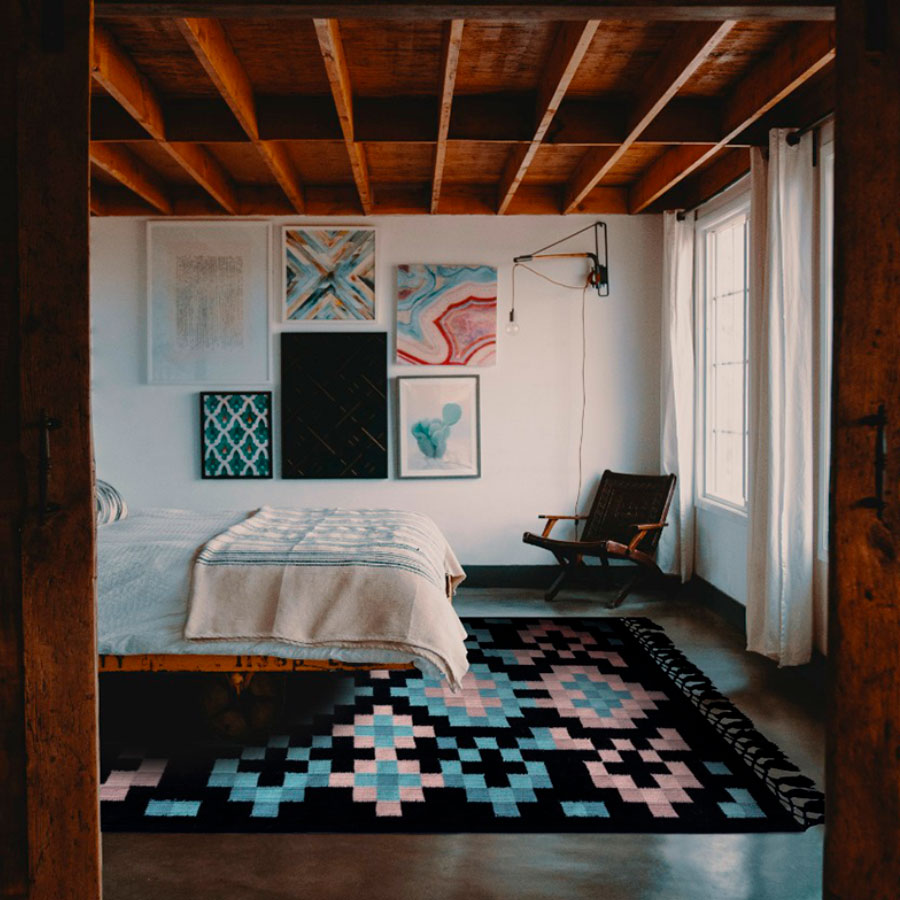 The Pixel One Hand-Woven Rug